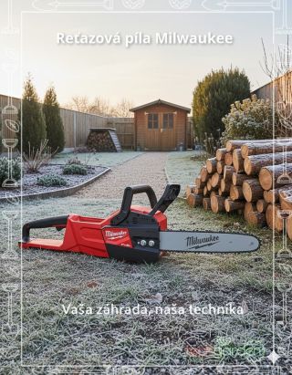 Chcete výkon, ktorý zvládne aj náročné rezanie v stiesnených priestoroch? MILWAUKEE M18 FUEL REŤAZOVÁ PÍLA S LIŠTOU 30 CM...