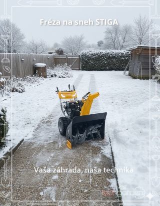 Potrebujete spoľahlivú a výkonnú frézu na sneh, ktorá zvládne aj veľké zimné výzvy na rozsiahlych plochách? FRÉZA NA SNEH...