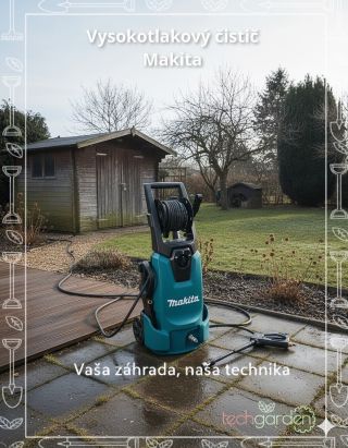 Hľadáte spoľahlivý vysokotlakový čistič, ktorý zvládne aj náročné čistiace úlohy bez poškodenia povrchov? MAKITA HW1300 -...